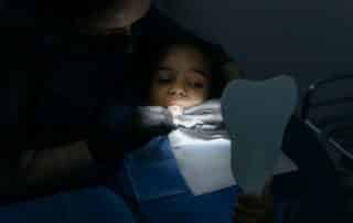 Child dental check-up